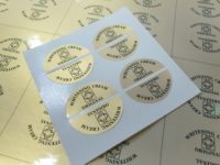round sticker printing dubai abu dhabi
